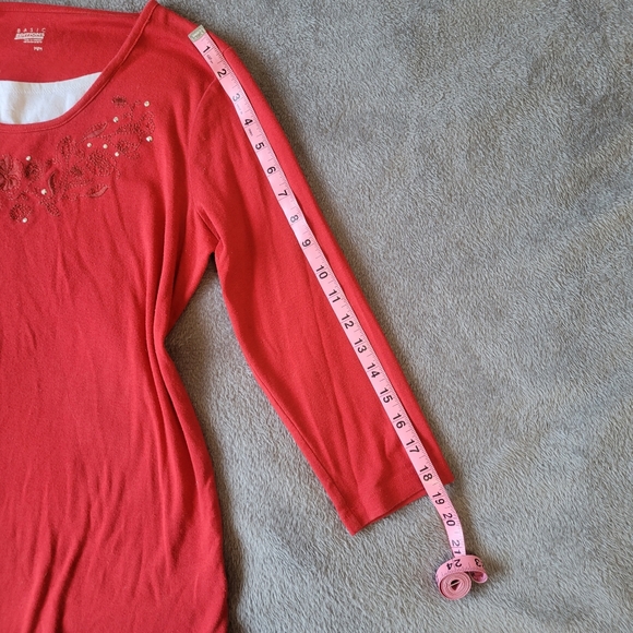 2000s y2k top blouse elena gilbert long sleeve - Picture 5 of 5